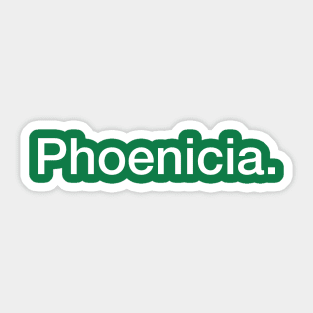 Phoenicia, NY. Sticker